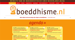 Desktop Screenshot of boeddhisme.nl