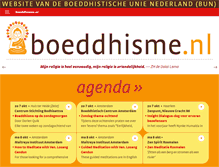 Tablet Screenshot of boeddhisme.nl